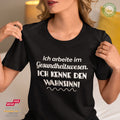 Ich arbeite im Gesundheitswesen. Ich kenne den Wahnsinn - Bio Premium Frauen Tshirt