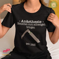 Anästhesie. Menschen zum Schweigen bringen - Bio Premium Frauen Tshirt