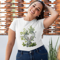 Flower DNA II - Oversize Tshirt - 100% organische Baumwolle