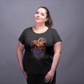 Beetle Heart - Oversize Tshirt - 100% organische Baumwolle