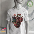 Flower Heart II - Bio Baumwolle Premium Unisex