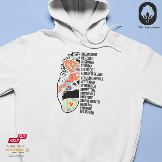 Nurse Skills - BioBlend Hoodie: Mode mit Mehrwert (organische Baumwolle)