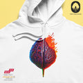 Blaze Brain -BioBlend Hoodie: Mode mit Mehrwert (organische Baumwolle)