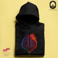 Blaze Brain -BioBlend Hoodie: Mode mit Mehrwert (organische Baumwolle)