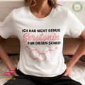 Ich hab nicht genug Serotonin für diesen Scheiß - Bio Premium Frauen Tshirt