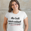 Als Gott mich schuf, grinste er und sagte: 