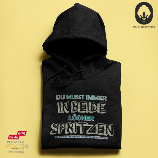 Nasenspray - BioBlend Hoodie: Mode mit Mehrwert (organische Baumwolle)