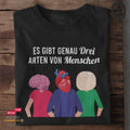 Drei Arten von Mensch - Unisex