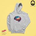 Universe Brain -BioBlend Hoodie: Mode mit Mehrwert (organische Baumwolle)