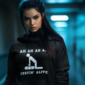 Stayin' alive - BioBlend Hoodie: Mode mit Mehrwert (organische Baumwolle)