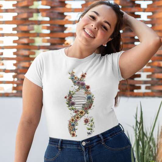 Flower DNA IV - Oversize Tshirt - 100% organische Baumwolle