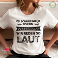 Ich schreie nicht. Ich bin Pflegekraft. Wir reden so laut - Bio Premium Frauen Tshirt