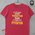 Ich glaube ich habe Tinnitus im Auge, ich sehe nur Pfeifen - Tshirt Unisex