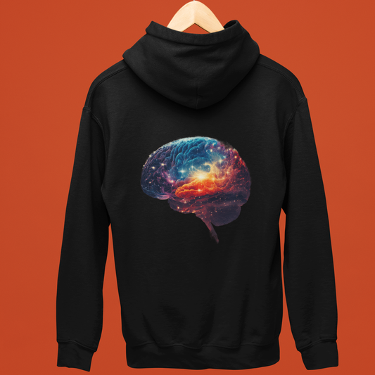 Universe Brain - Rückendruck Premium Hoodie