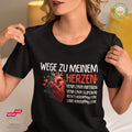 Wege zu meinem Herzen - Bio Premium Frauen Tshirt