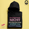 Ich erkläre - BioBlend Hoodie: Mode mit Mehrwert (organische Baumwolle)