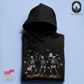 Dancing Skeleton - BioBlend Hoodie: Mode mit Mehrwert (organische Baumwolle)