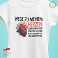 Wege zu meinem Herzen - Bio Premium Frauen Tshirt