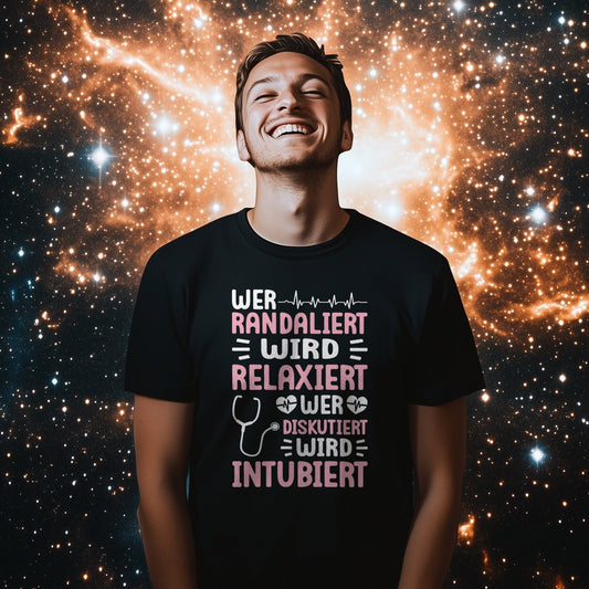 Intubiert - Funshirt