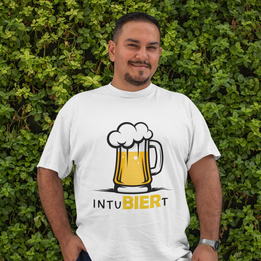 IntuBIERt - Oversize Tshirt - 100% organische Baumwolle