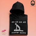 Stayin' alive - BioBlend Hoodie: Mode mit Mehrwert (organische Baumwolle)