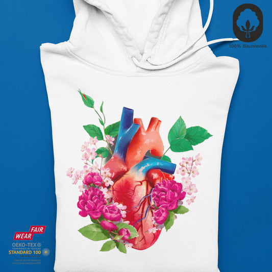 Heart of Flower III - Hoodie