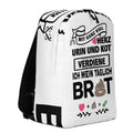 Mit ganz viel Herz, Urin und Kot verdiene ich mein täglich Brot - Rucksack