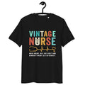 Vintage Nurse - Oversize Tshirt - 100% organische Baumwolle