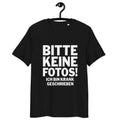 Bitte keine Fotos! Ich bin krankgeschrieben - Oversize Tshirt - 100% organische Baumwolle