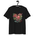 Flower Heart V - Oversize Tshirt - 100% organische Baumwolle