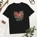 Flower Heart V - Oversize Tshirt - 100% organische Baumwolle