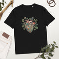 Flower Heart VI - Oversize Tshirt - 100% organische Baumwolle