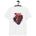 Flower Heart I - Oversize Tshirt - 100% organische Baumwolle