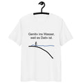 Genitiv ins Wasser weil es Dativ ist - Oversize Tshirt - 100% organische Baumwolle