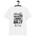 Mit ganz viel Herz, Urin und Kot, verdien ich mir mein täglich Brot - Oversize Tshirt - 100% organische Baumwolle