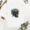 Flower Skull - Oversize Tshirt - 100% organische Baumwolle