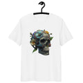 Flower Skull - Oversize Tshirt - 100% organische Baumwolle