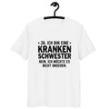 Ja, ich bin eine Krankenschwester. Nein ich möchte es nicht ansehen - Oversize Tshirt - 100% organische Baumwolle