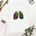 Flower Lung IV - Oversize Tshirt - 100% organische Baumwolle