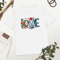 Love - Oversize Tshirt - 100% organische Baumwolle