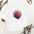 Flower Heart VII - Oversize Tshirt - 100% organische Baumwolle