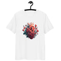 Flower Heart VII - Oversize Tshirt - 100% organische Baumwolle