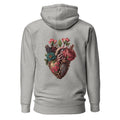 Flower Heart II - Rückendruck Premium Hoodie