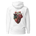 Flower Heart II - Rückendruck Premium Hoodie