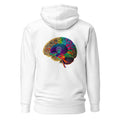 Color Brain II - Rückendruck Premium Hoodie