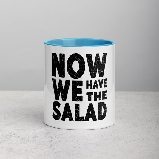 Now we have the salad - Color Tasse